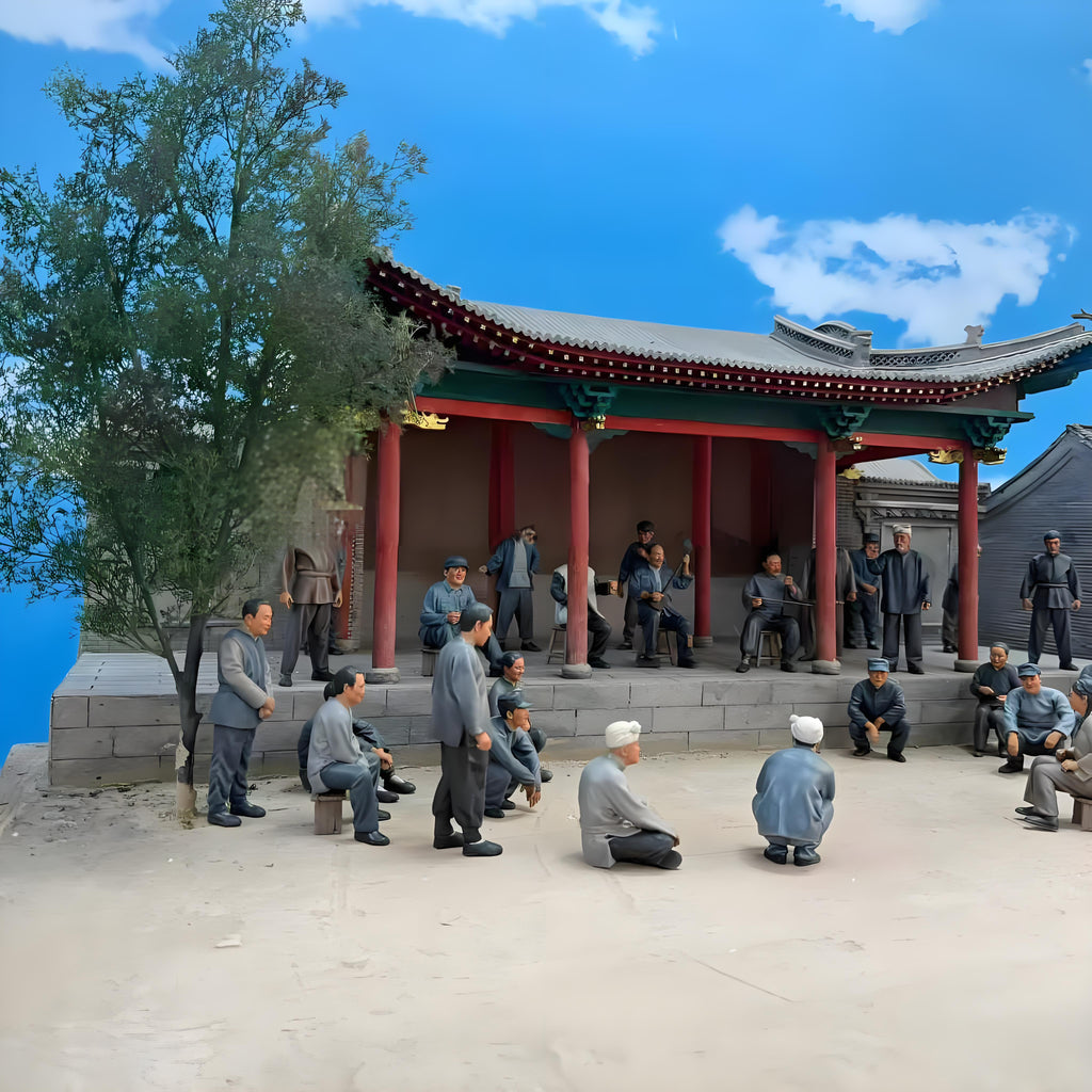 Modell eines historischen und kulturellen Museums