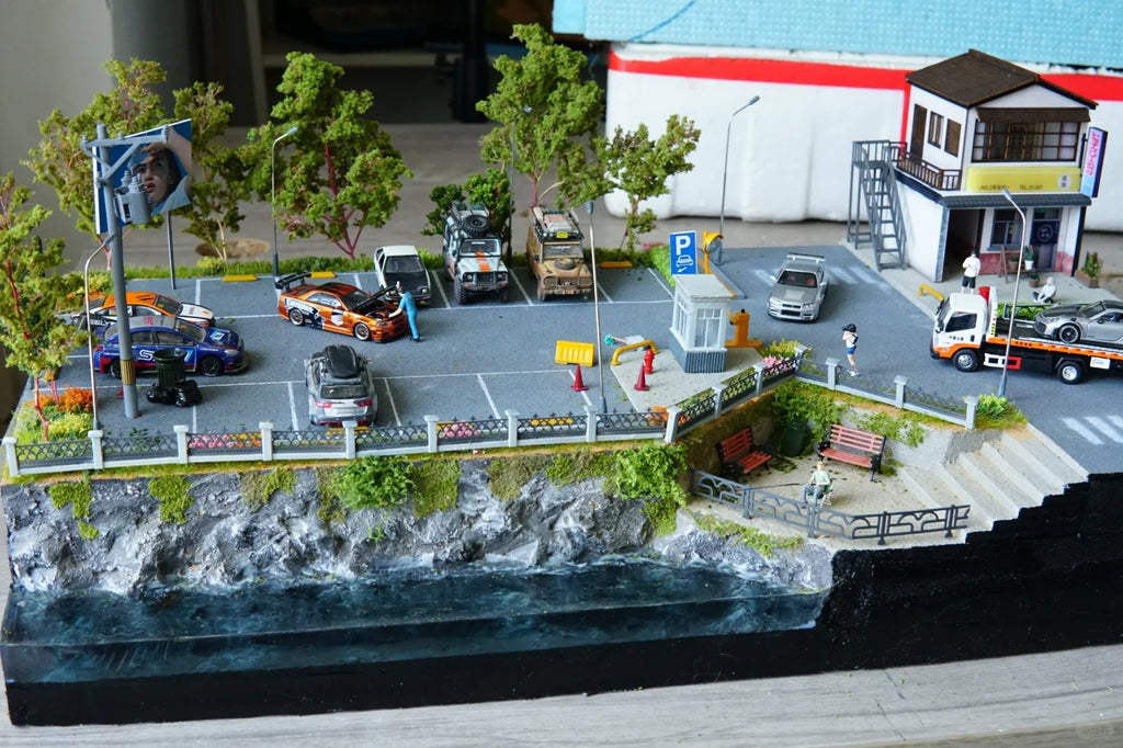 1/64 Large-Scale Parking Lot