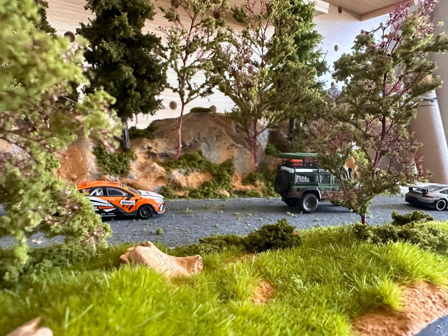 1/64 Scale Car Model Display Stand