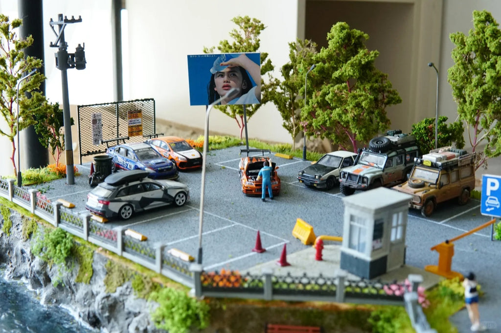 1/64 Large-Scale Parking Lot