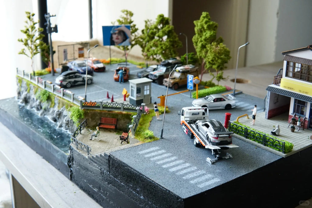 1/64 Large-Scale Parking Lot