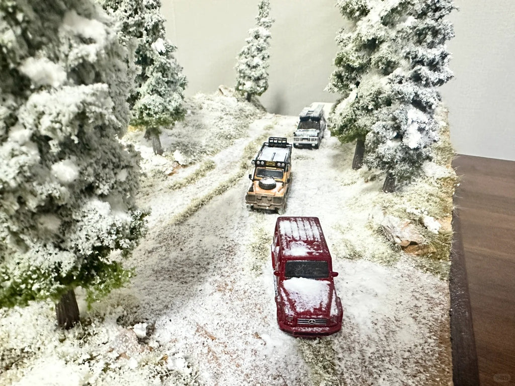 1/64 Scale Winter Snow Scene Model