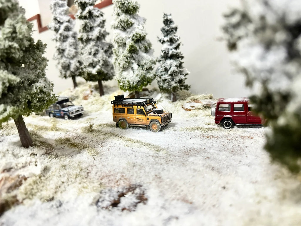 1/64 Scale Winter Snow Scene Model