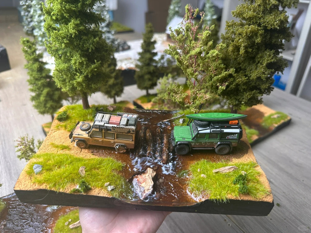 1:64 Scale Exquisite Camel Cup Scene