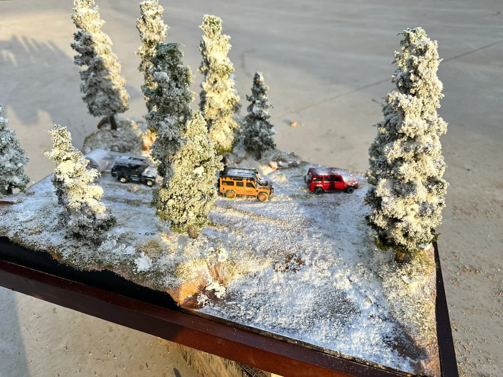 1/64 Scale Winter Snow Scene Model