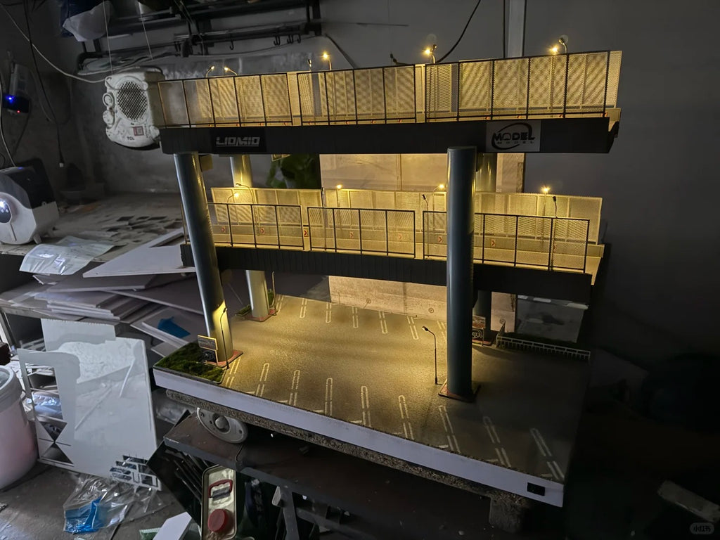 1:64 Scale Tokyo Expressway Micro-Scenery Model