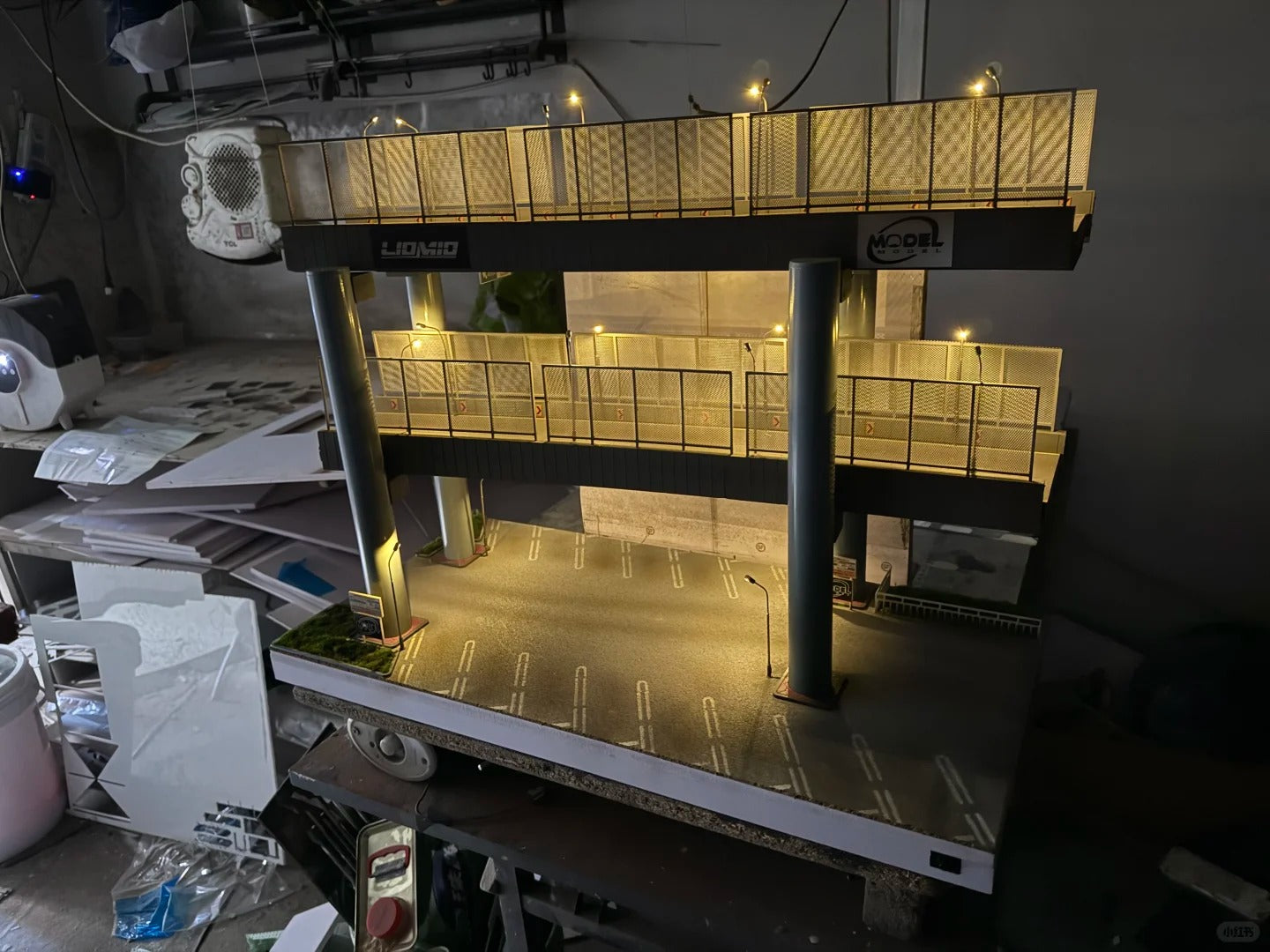 1:64 Scale Tokyo Expressway Micro-Scenery Model