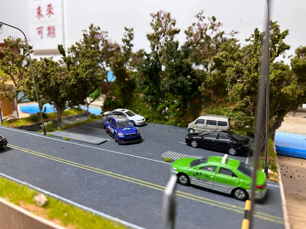 1/64 Scale Die-Cast Car Miniature Display Base Model