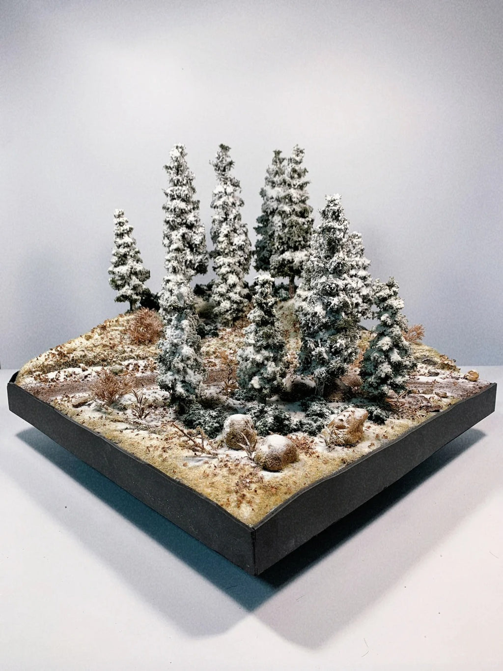 1:64 Scale Miniature Scene I: Forest Snow Scene