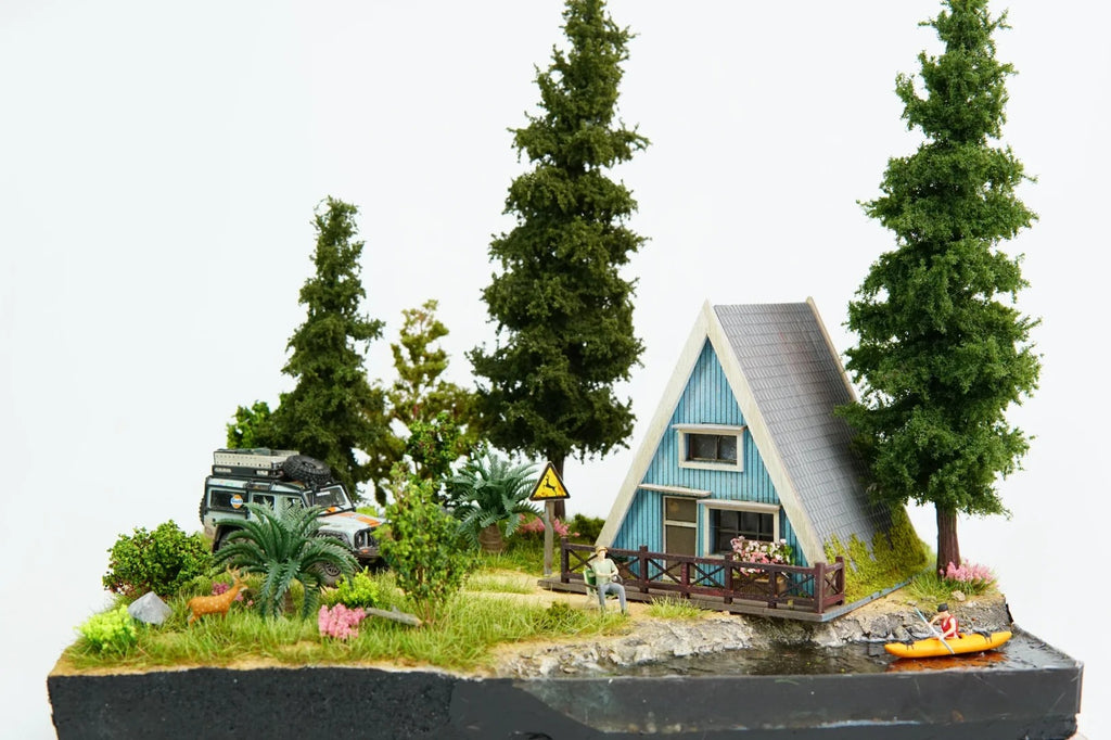 Forest Off-Road Theme Miniature Model