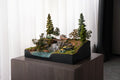 1:64 Waterfall Campsite Miniature Model