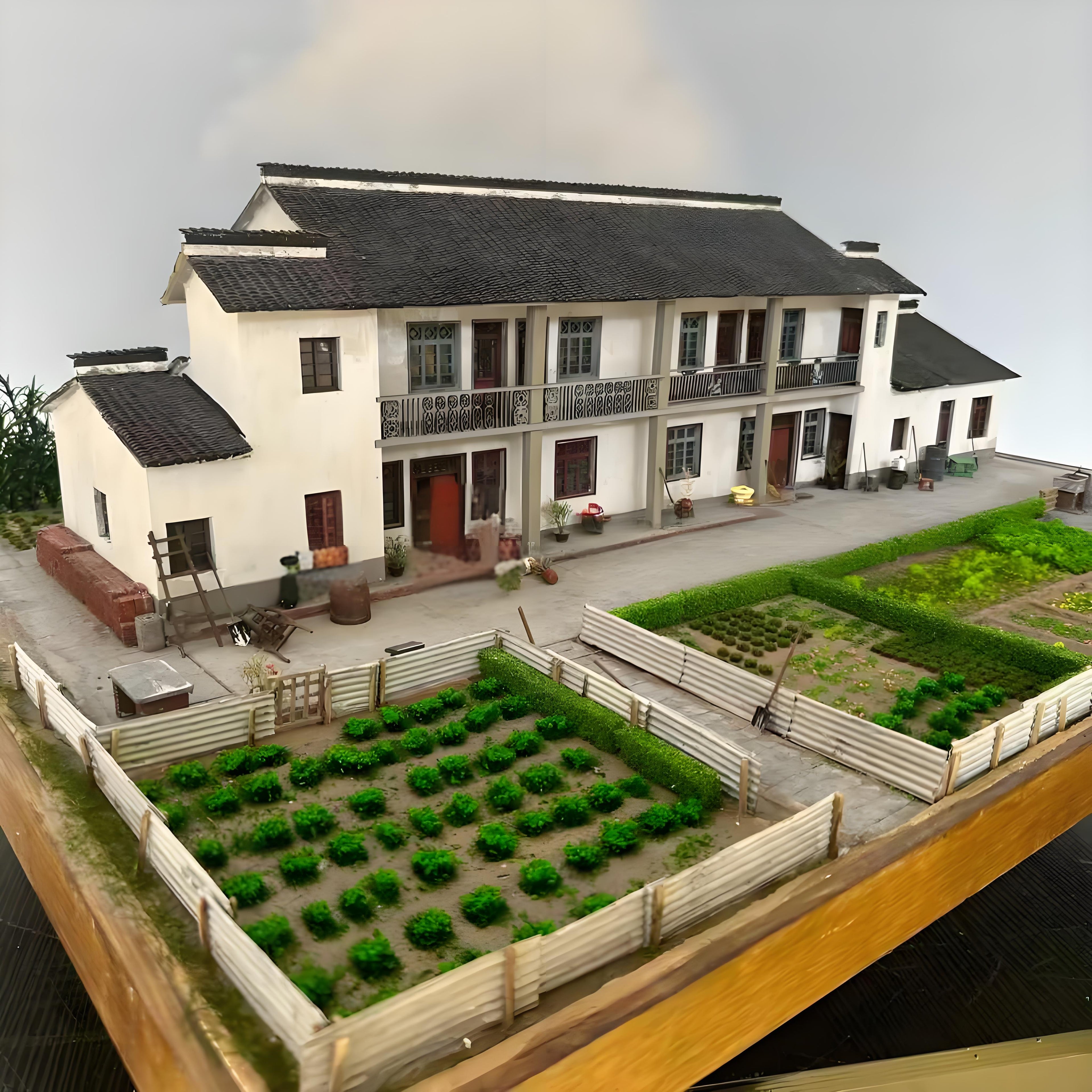 Miniature model of the house