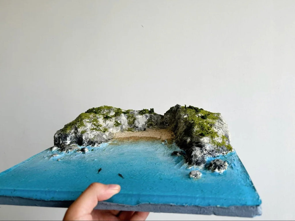 Island Gift Model Miniature Display Base