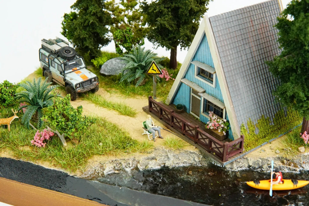 Forest Off-Road Theme Miniature Model