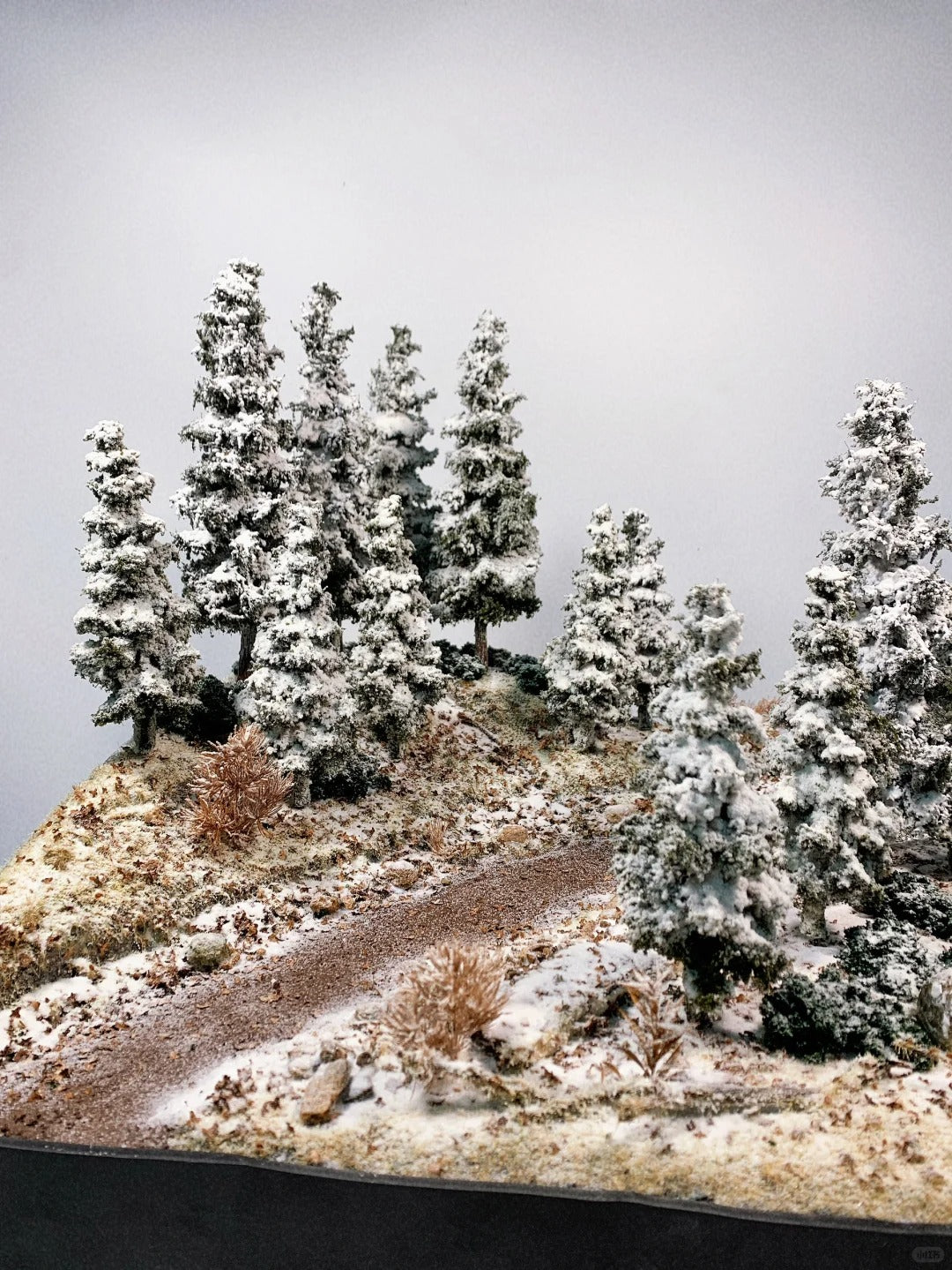 1:64 Scale Miniature Scene I: Forest Snow Scene