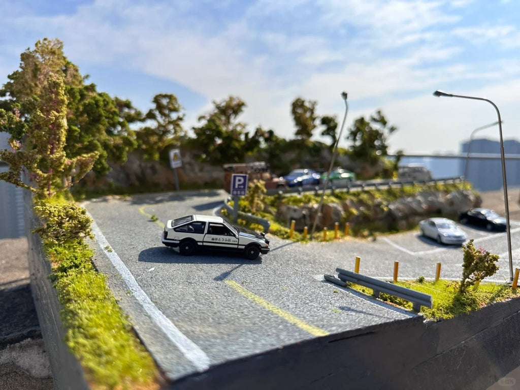 Custom Display Base for 1:64 Scale Car Model Scenes
