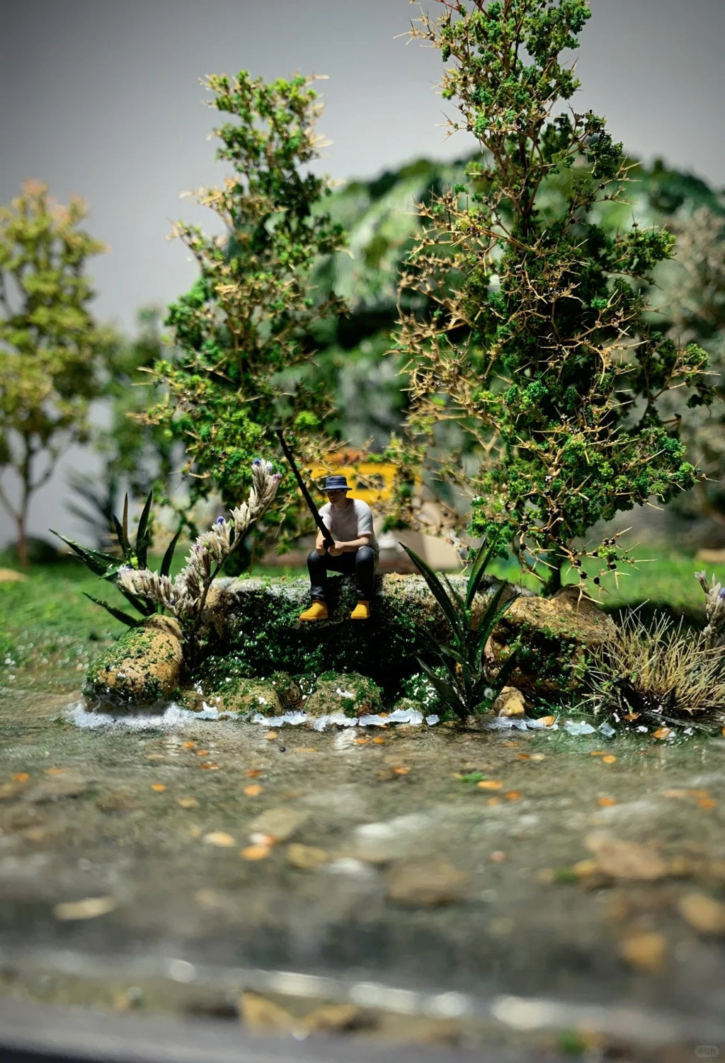 1:64 Scale Miniature Scene I: Bringing the Entire Camping Valley Indoors