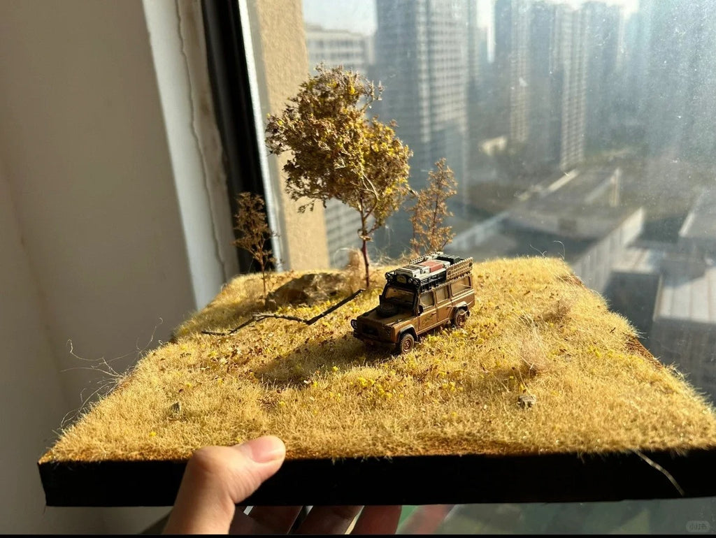 1:64 Weedy Terrain Diorama