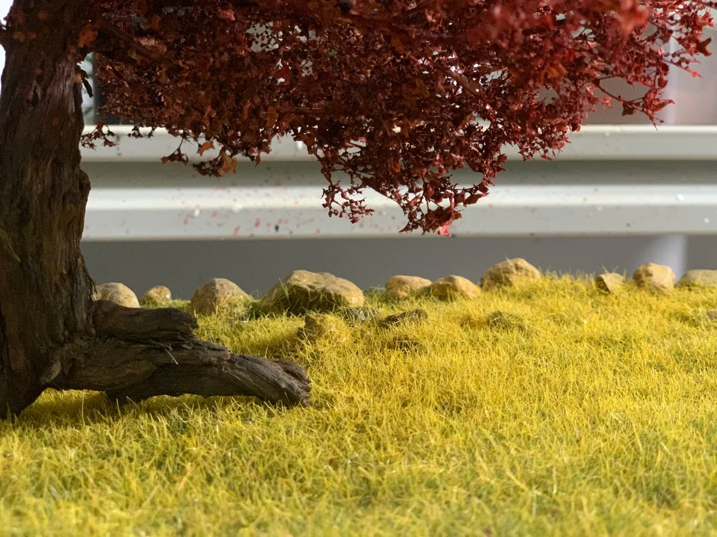 1:64 Scale Miniature Scene & Grassland Car Display Base