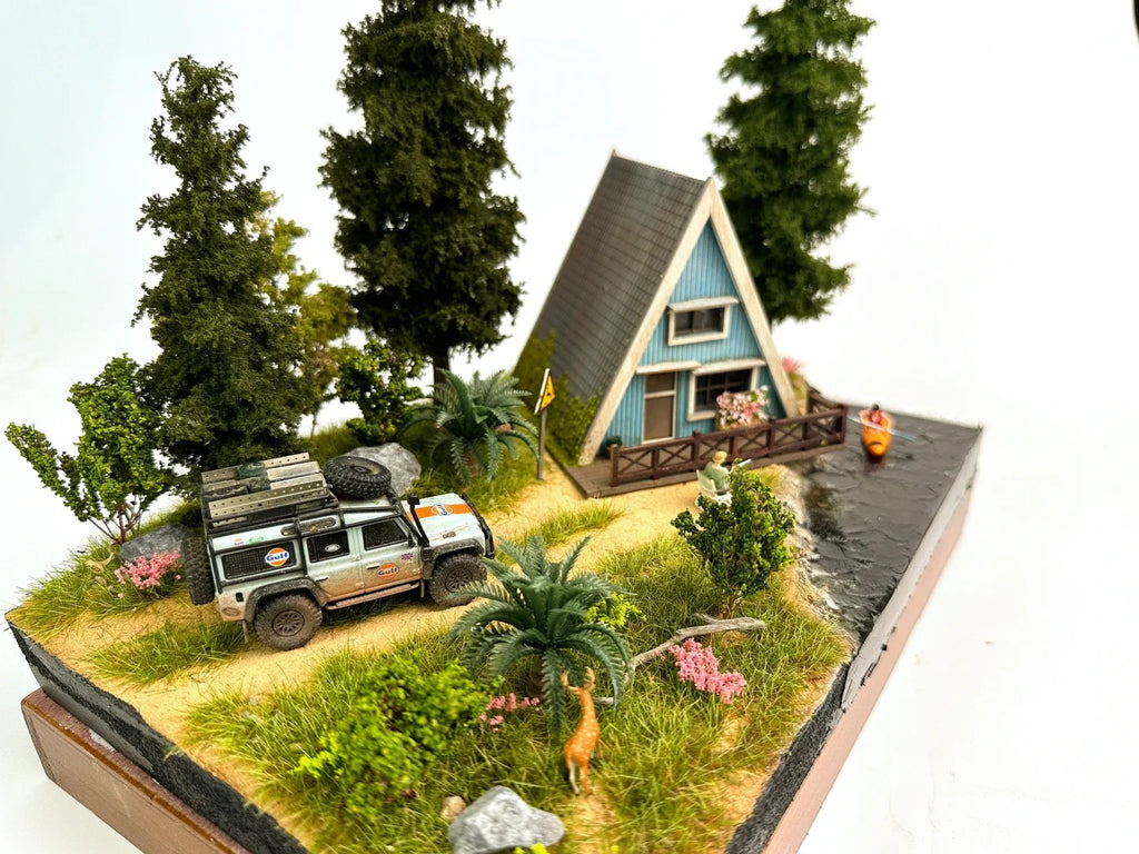 Forest Off-Road Theme Miniature Model