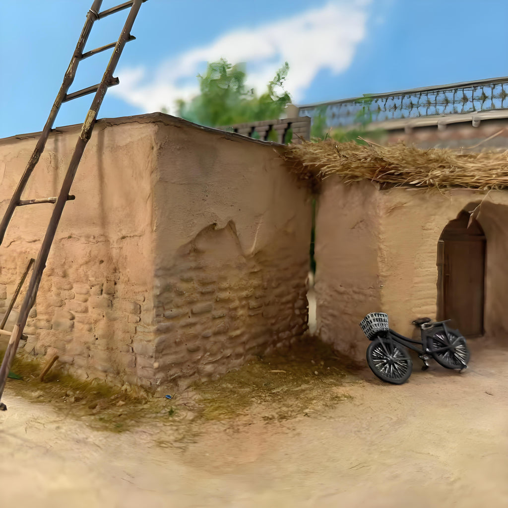 Desert Grass House Model