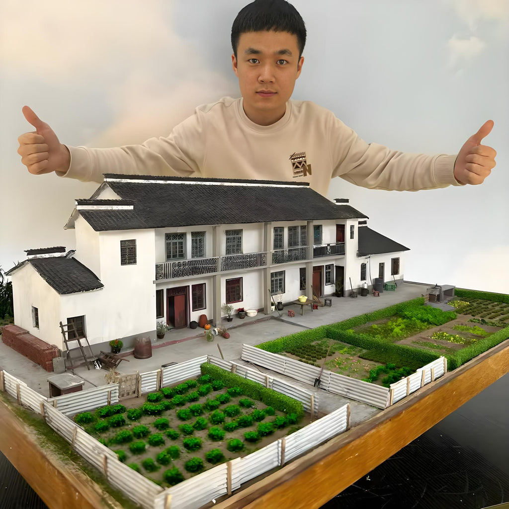 Miniature model of the house