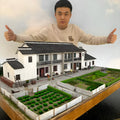 Miniature model of the house