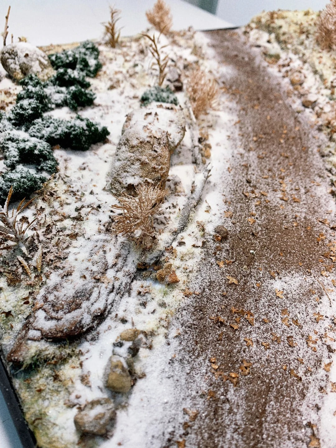 1:64 Scale Miniature Scene I: Forest Snow Scene