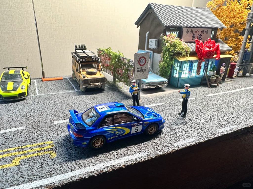 1:64 Scale Parking Lot Miniature Model