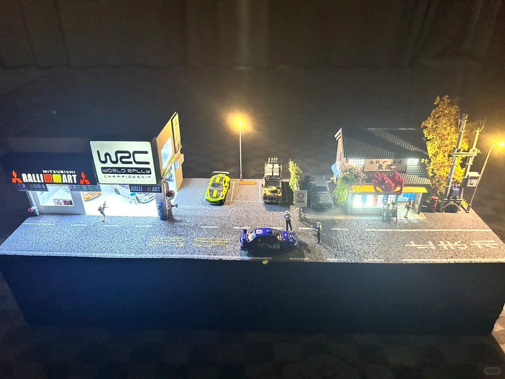 1:64 Scale Parking Lot Miniature Model