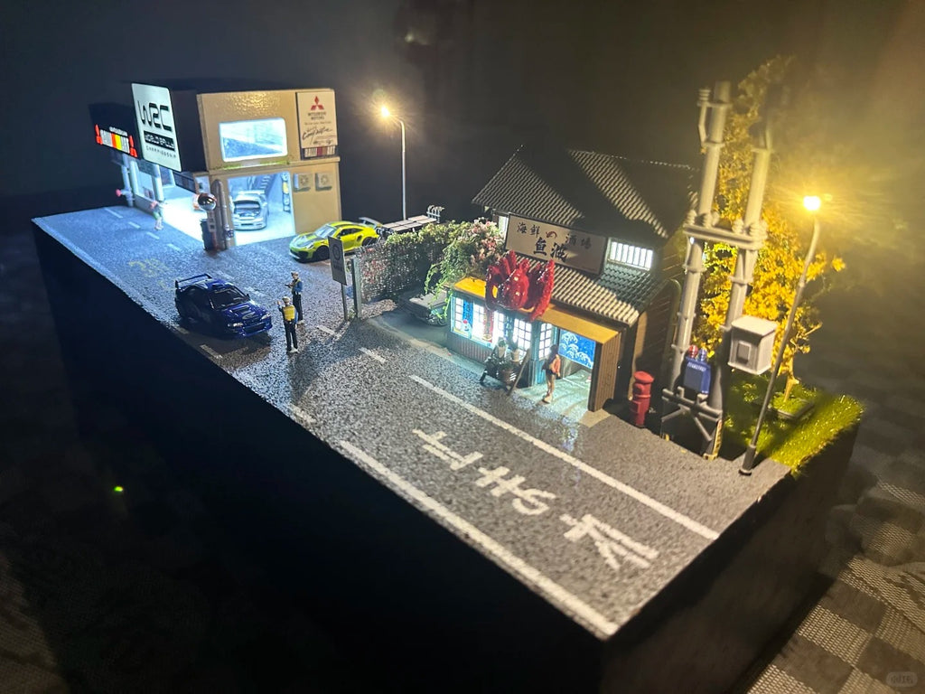 1:64 Scale Parking Lot Miniature Model