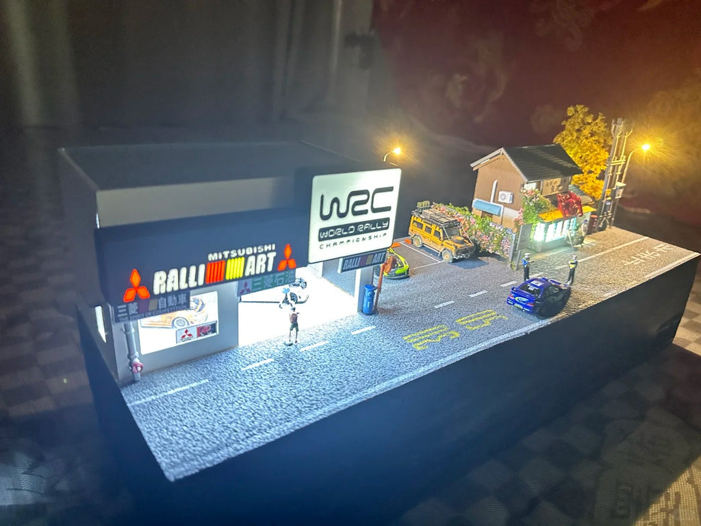 1:64 Scale Parking Lot Miniature Model