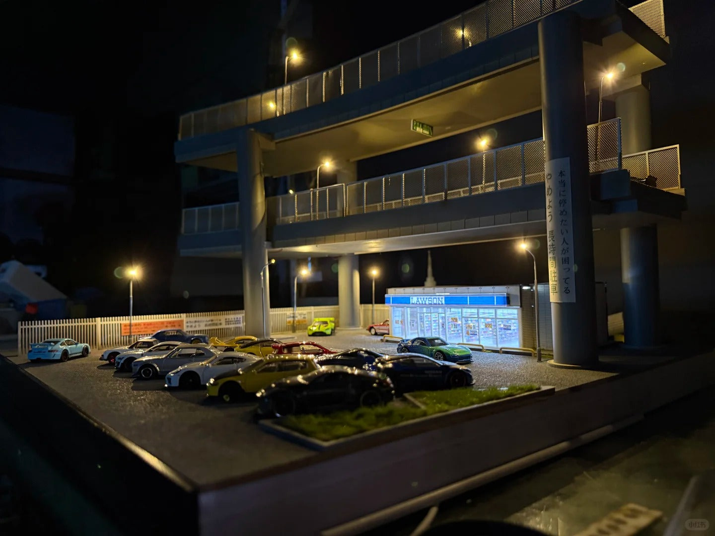 1:64 Scale Tokyo Expressway Micro-Scenery Model