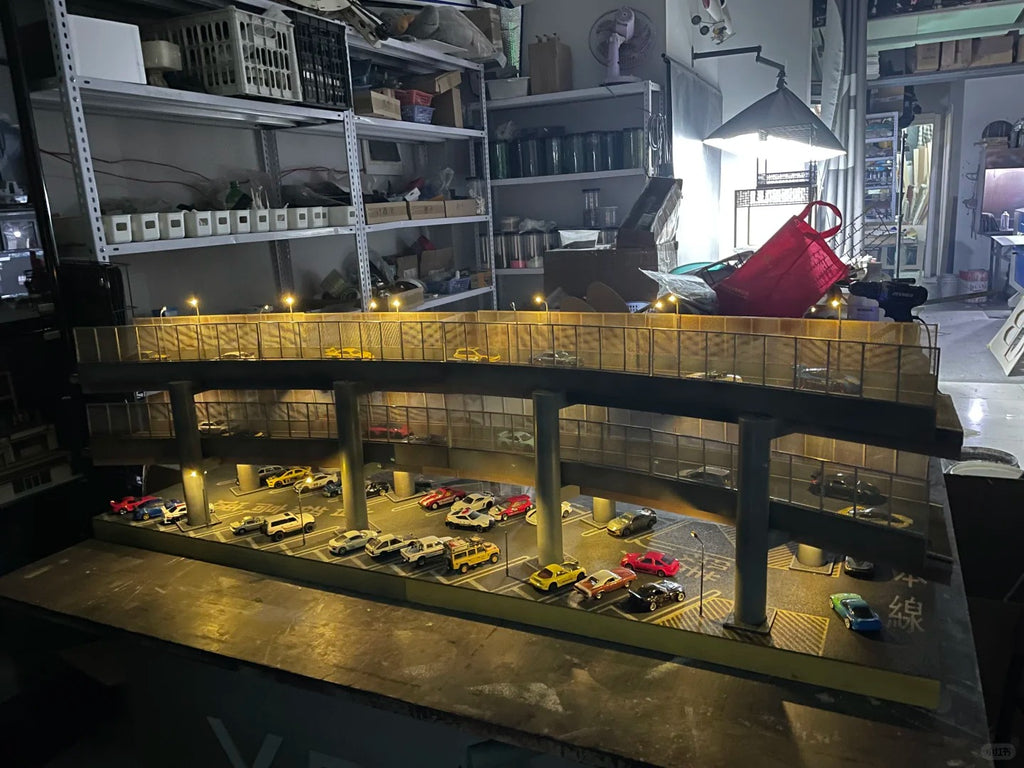 1:64 Scale Tokyo Expressway Micro-Scenery Model