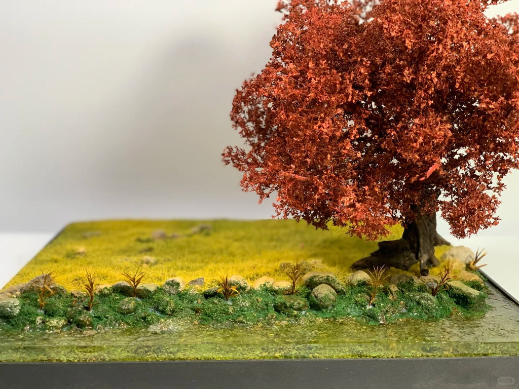 1:64 Scale Miniature Scene & Grassland Car Display Base