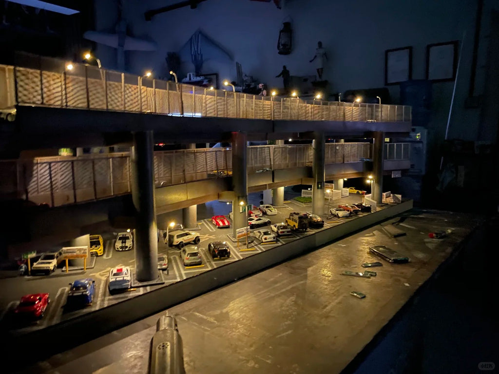 1:64 Scale Tokyo Expressway Micro-Scenery Model