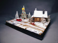 1:64 Scale Winter Fairytale Town Miniature Scene