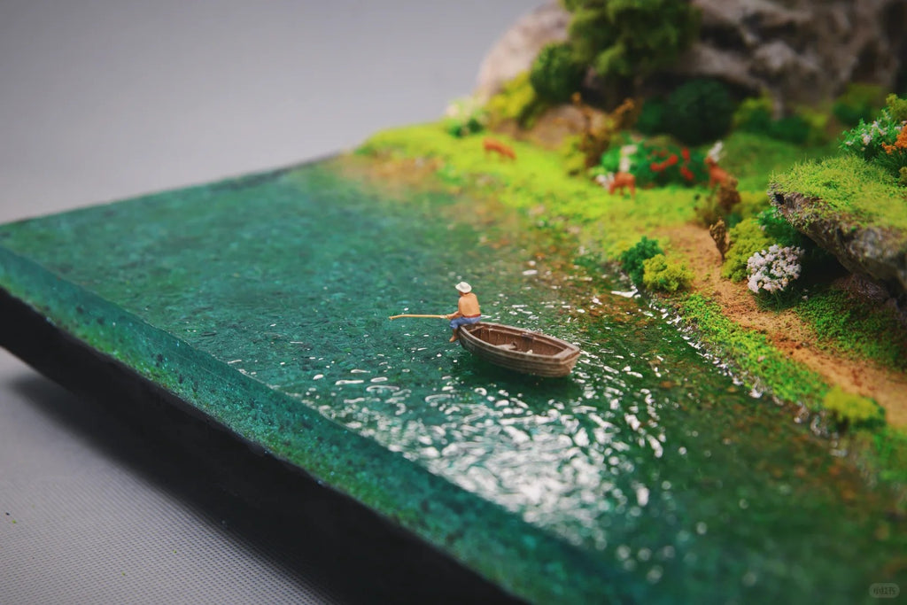 1:64 Scale Miniature Scene of the Life You Aspire To