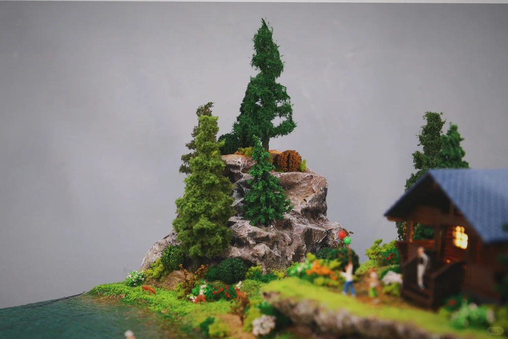 1:64 Scale Miniature Scene of the Life You Aspire To