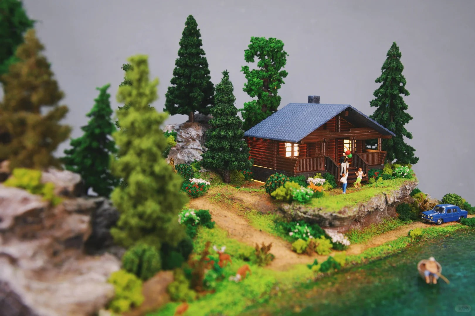 1:64 Scale Miniature Scene of the Life You Aspire To