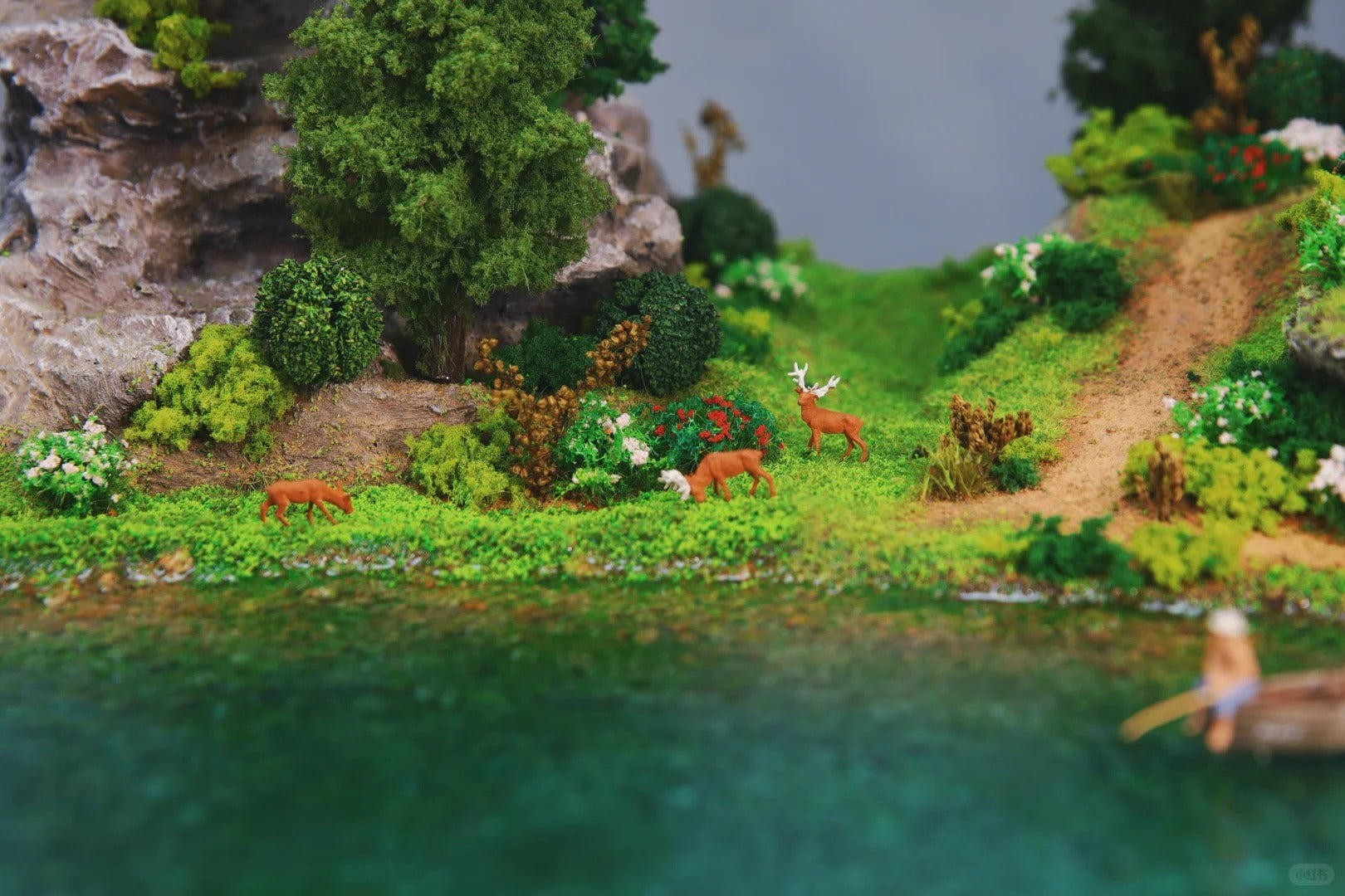 1:64 Scale Miniature Scene of the Life You Aspire To