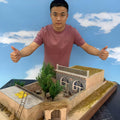 Desert Grass House Model
