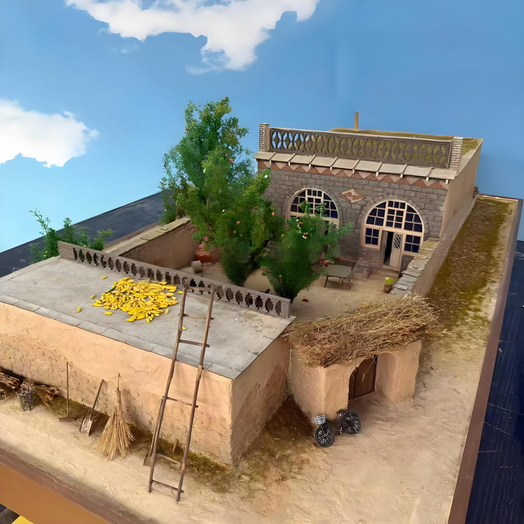Desert Grass House Model