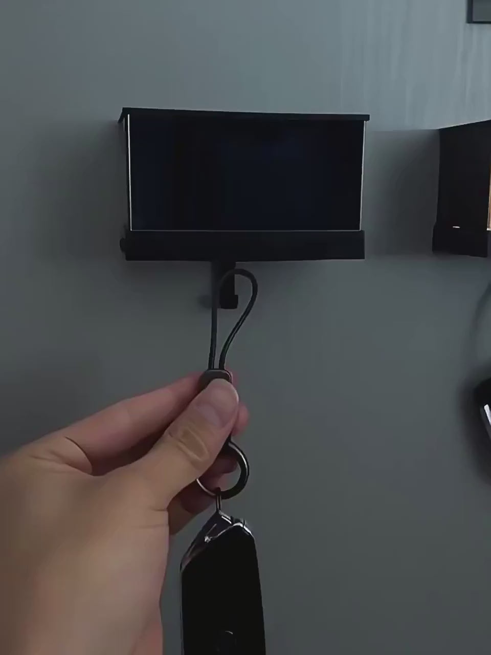 Light-Up Auto-Sensing Car Display Case Key Chain